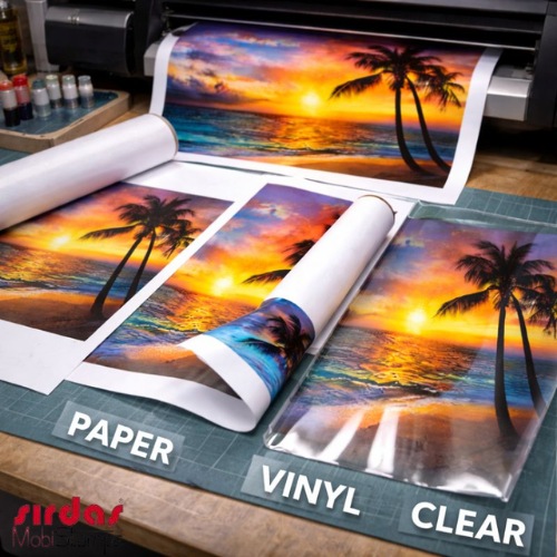 چاپ پلات روی متریال های مختلف